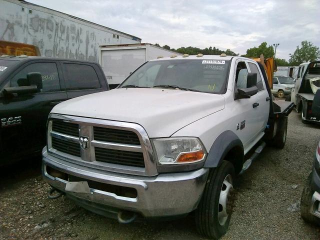 3D6WA6CLXBG594993 - 2011 DODGE RAM 4500 S WHITE photo 2