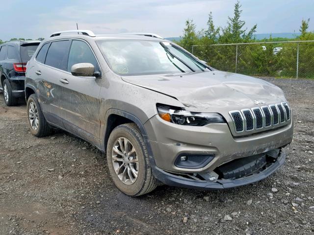 1C4PJMLB2KD139459 - 2019 JEEP CHEROKEE L BEIGE photo 1