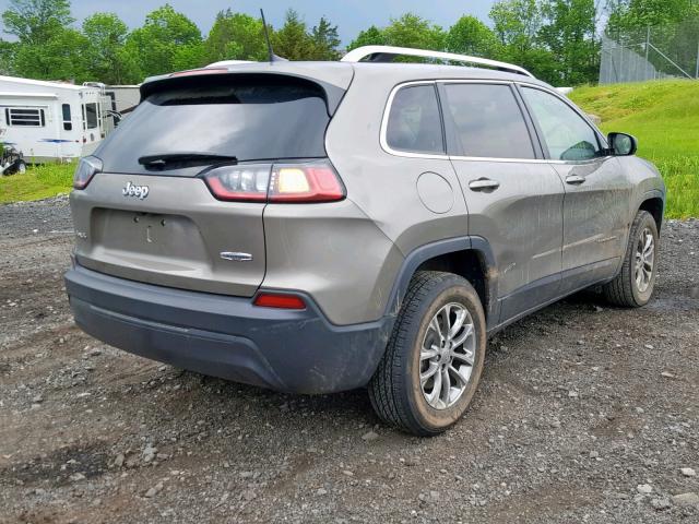 1C4PJMLB2KD139459 - 2019 JEEP CHEROKEE L BEIGE photo 4