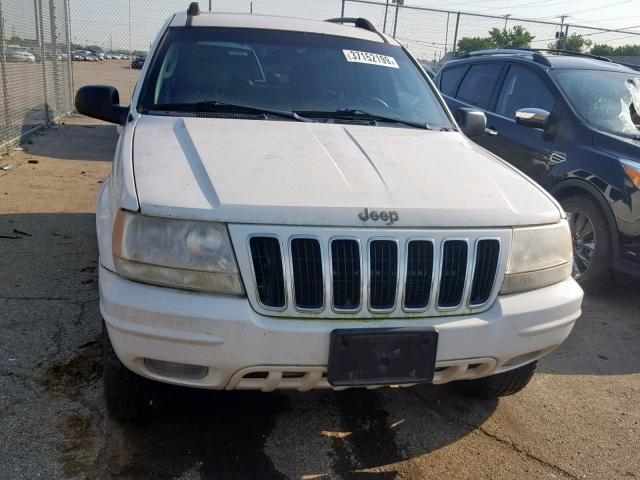 1J4GW58J03C570634 - 2003 JEEP GRAND CHER WHITE photo 9