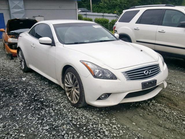 JN1CV6FE8DM770176 - 2013 INFINITI G37 SPORT WHITE photo 1