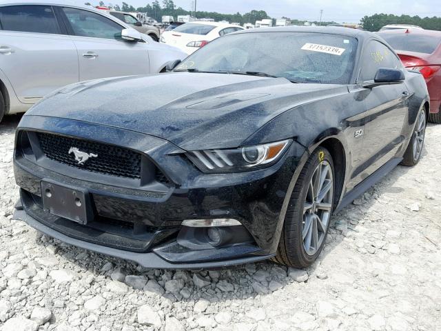 1FA6P8CFXF5355019 - 2015 FORD MUSTANG GT BLACK photo 2