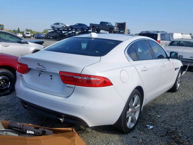 SAJAD4FX7JCP21499 - 2018 JAGUAR XE PREMIUM WHITE photo 4