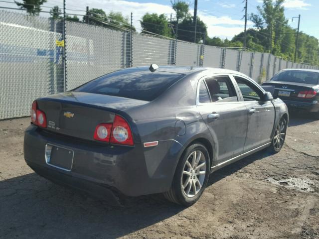 1G1ZE5E06CF321789 - 2012 CHEVROLET MALIBU LTZ ნაცრისფერი ფოტო 4