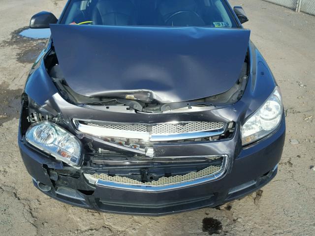 1G1ZE5E06CF321789 - 2012 CHEVROLET MALIBU LTZ ნაცრისფერი ფოტო 7