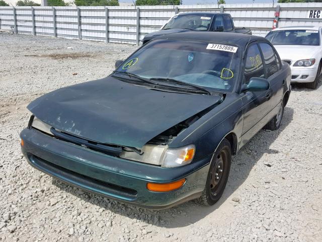 1NXBA02E5VZ503226 - 1997 TOYOTA COROLLA BA GREEN photo 2