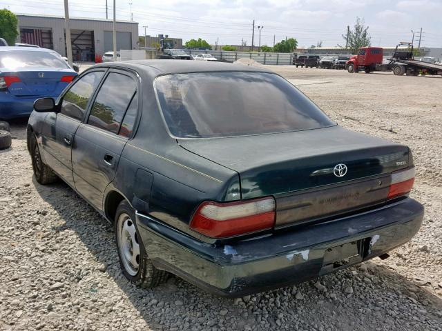 1NXBA02E5VZ503226 - 1997 TOYOTA COROLLA BA GREEN photo 3