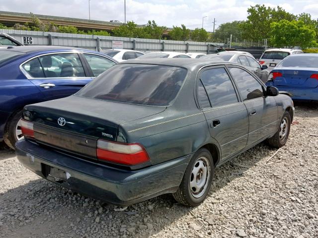 1NXBA02E5VZ503226 - 1997 TOYOTA COROLLA BA GREEN photo 4