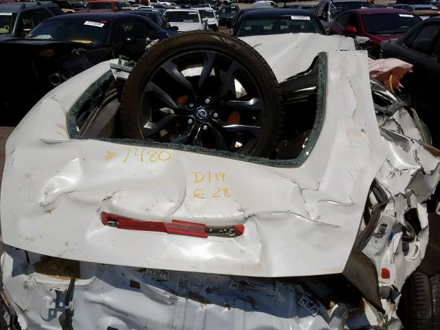 JN1AZ4EH5GM931048 - 2016 NISSAN 370Z BASE WHITE photo 9