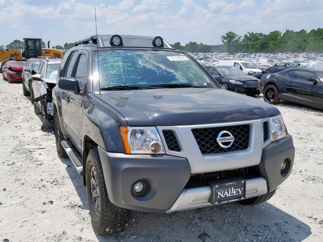 5N1AN0NW4FN653084 - 2015 NISSAN XTERRA X GRAY photo 1