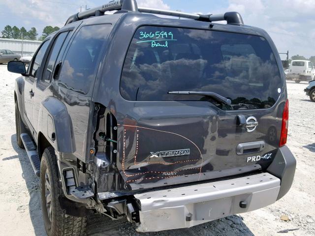 5N1AN0NW4FN653084 - 2015 NISSAN XTERRA X GRAY photo 9