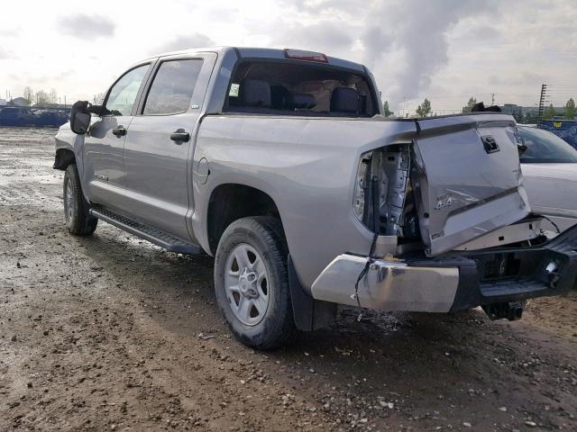 5TFDY5F19EX329186 - 2014 TOYOTA TUNDRA CRE SILVER photo 3