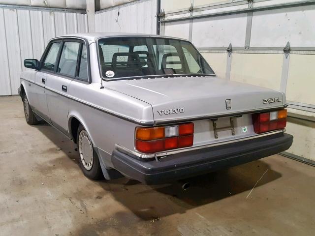 YV1AA8848L1392113 - 1990 VOLVO 240 BASE SILVER photo 3