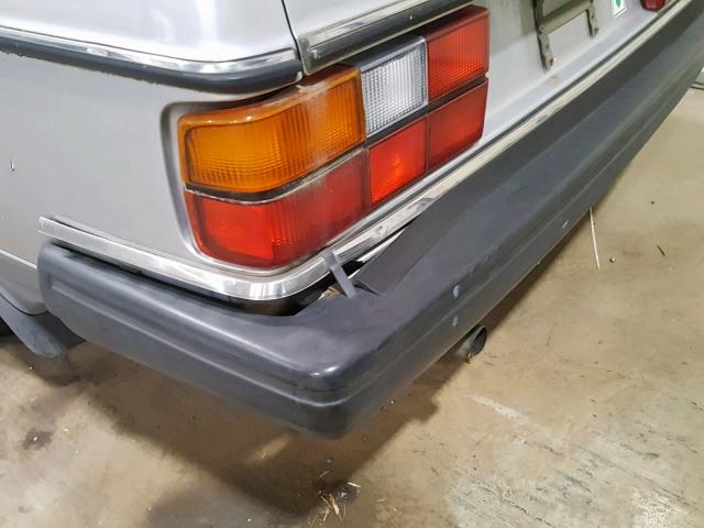 YV1AA8848L1392113 - 1990 VOLVO 240 BASE SILVER photo 9