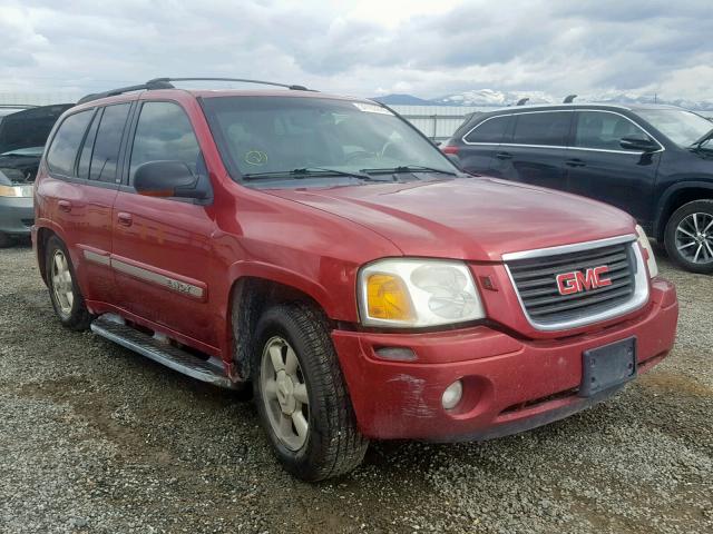 1GKDT13S222343299 - 2002 GMC ENVOY MAROON photo 1