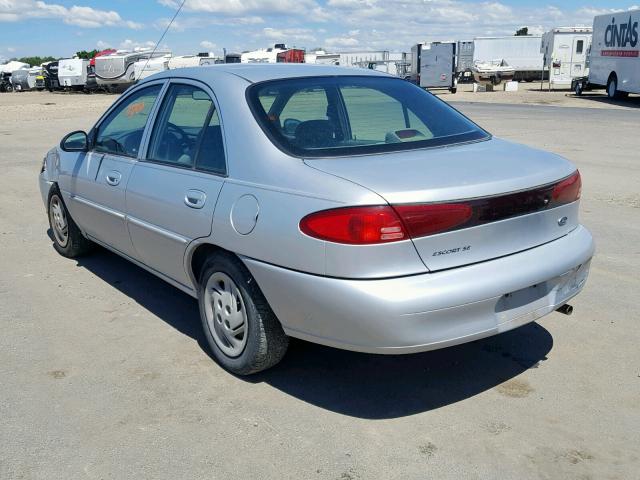 3FAFP13P71R165250 - 2001 FORD ESCORT SILVER photo 3