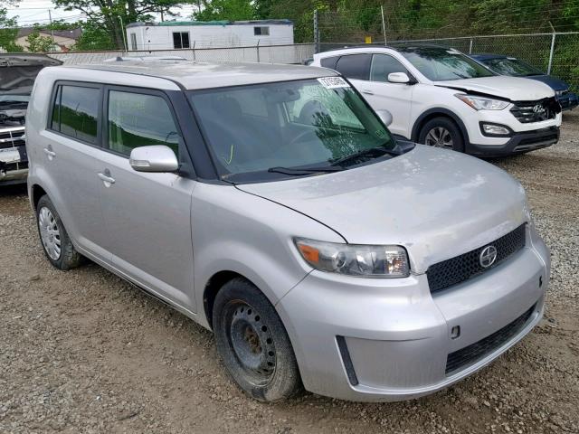 JTLKE50E481027960 - 2008 TOYOTA SCION SILVER photo 1