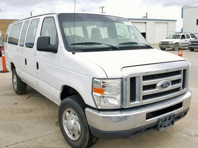 1FBSS3BLXDDA00456 - 2013 FORD ECONOLINE WHITE photo 1