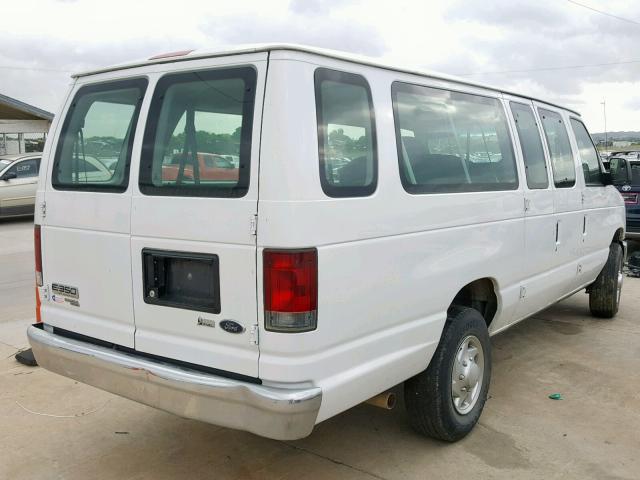 1FBSS3BLXDDA00456 - 2013 FORD ECONOLINE WHITE photo 4