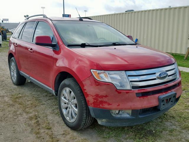 2FMDK3JCXABB56516 - 2010 FORD EDGE SEL RED photo 1