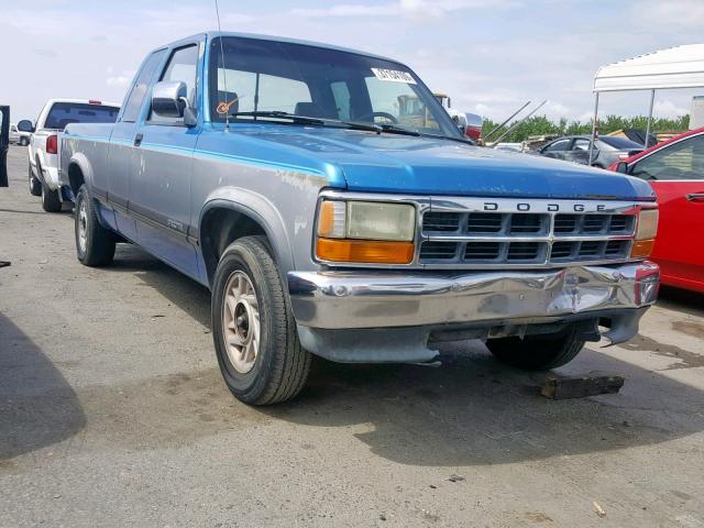 1B7FL23X5PS215099 - 1993 DODGE DAKOTA TWO TONE photo 1