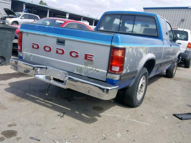 1B7FL23X5PS215099 - 1993 DODGE DAKOTA TWO TONE photo 4