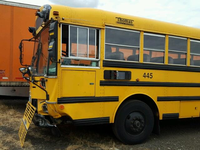 1T88P4B26V1148545 - 1997 THOMAS SCHOOL BUS YELLOW photo 2