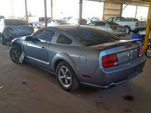 1ZVFT82H365212256 - 2006 FORD MUSTANG GT GRAY photo 3