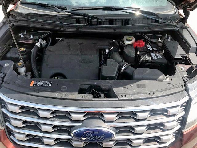 1FM5K8F87GGA38656 - 2016 FORD EXPLORER L BROWN photo 7