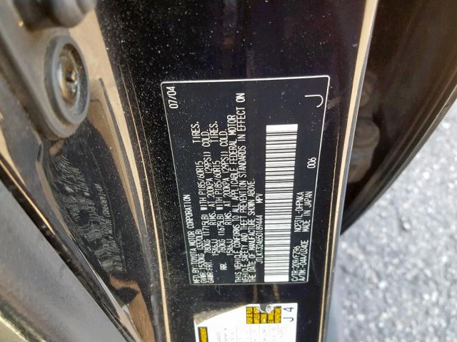 JTLKT324650189444 - 2005 TOYOTA SCION XB 石墨色 照片 10