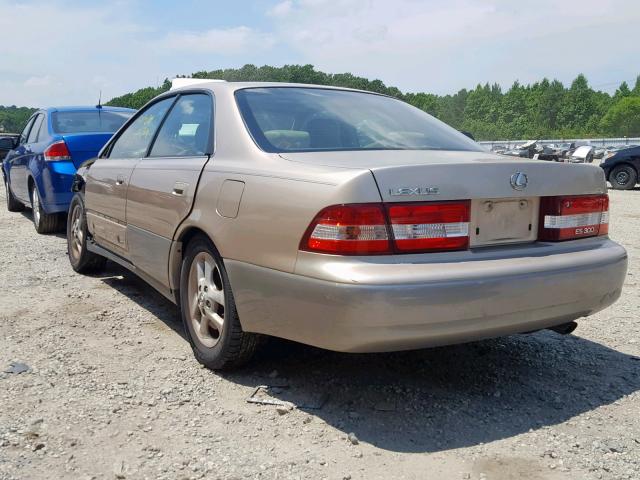 JT8BF28G215105386 - 2001 LEXUS ES 300 TAN photo 3