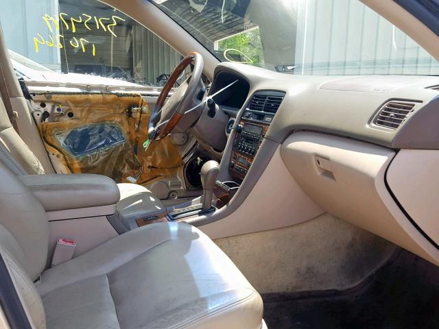 JT8BF28G215105386 - 2001 LEXUS ES 300 TAN photo 5