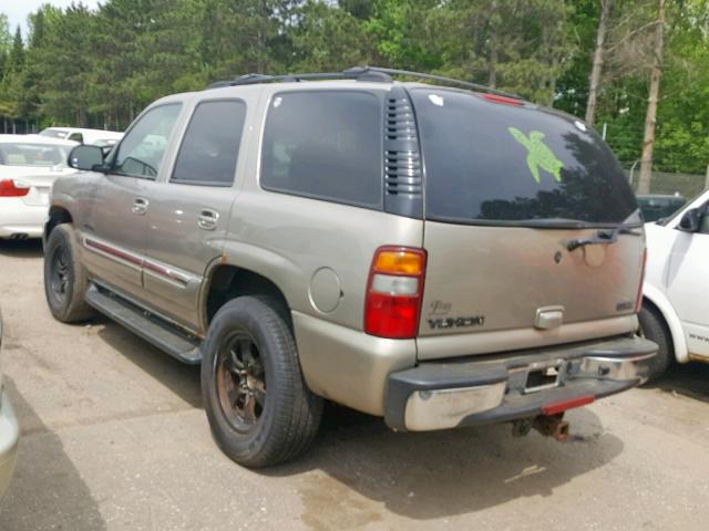 1GKEK13V02J246240 - 2002 GMC YUKON SILVER photo 4