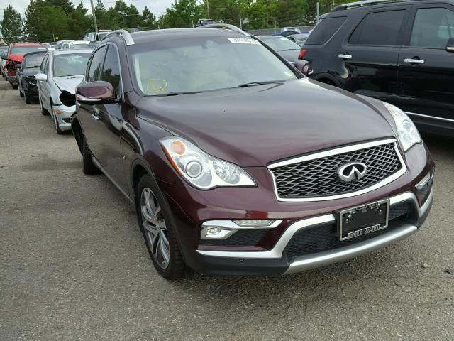 JN1BJ0RR6GM264093 - 2016 INFINITI QX50 MAROON photo 1