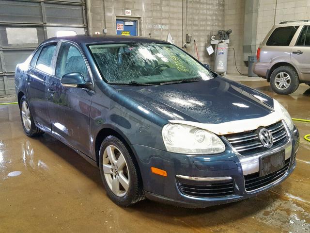 3VWRM71K68M077983 - 2008 VOLKSWAGEN JETTA SE BLUE photo 1