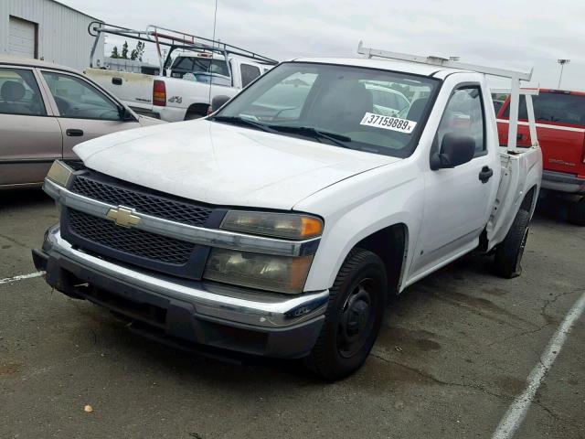 1GCCS146768316565 - 2006 CHEVROLET COLORADO WHITE photo 2