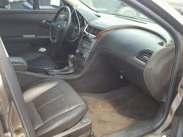 1G1ZE5E04CF345265 - 2012 CHEVROLET MALIBU LTZ ყავისფერი ფოტო 5