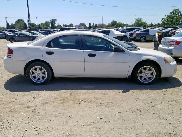 1B3EL36J14N361861 - 2004 DODGE STRATUS SE WHITE photo 10