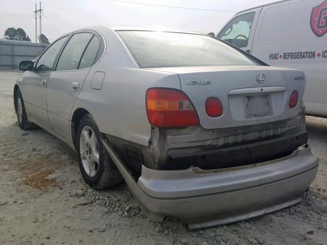 JT8BD68S5W0040829 - 1998 LEXUS GS 300 SILVER photo 3