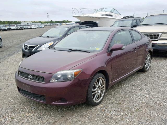 JTKDE177160140457 - 2006 TOYOTA SCION TC ბურგუნდია ფოტო 2