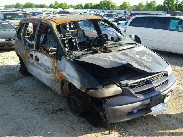 2B4GP45G2WR611246 - 1998 DODGE CARAVAN SE BURN photo 1