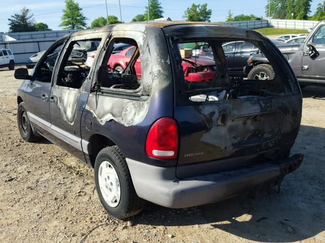 2B4GP45G2WR611246 - 1998 DODGE CARAVAN SE BURN photo 3