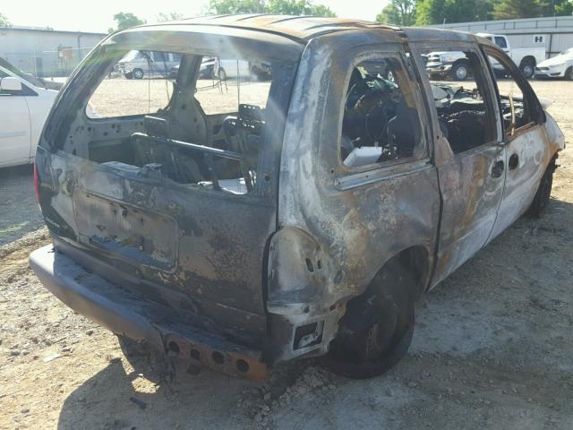 2B4GP45G2WR611246 - 1998 DODGE CARAVAN SE BURN photo 4