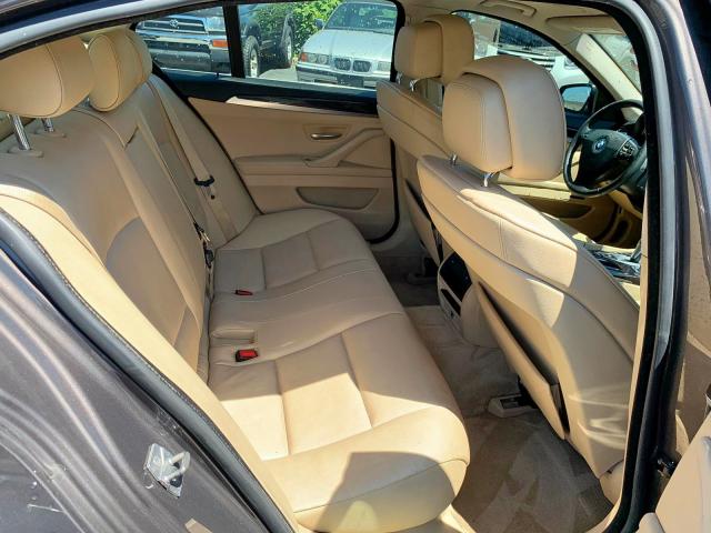 WBAXH5C51CDW09989 - 2012 BMW 528 XI BROWN photo 6