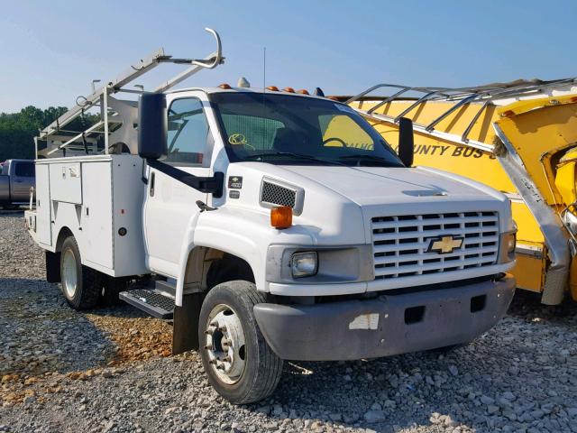 1GBC4C1205F529394 - 2005 CHEVROLET C4500 C4C0 WHITE photo 1