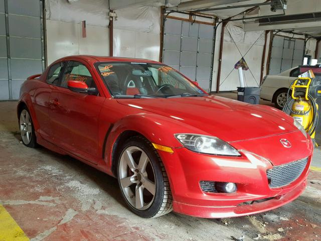 JM1FE173550158875 - 2005 MAZDA RX8 RED photo 1