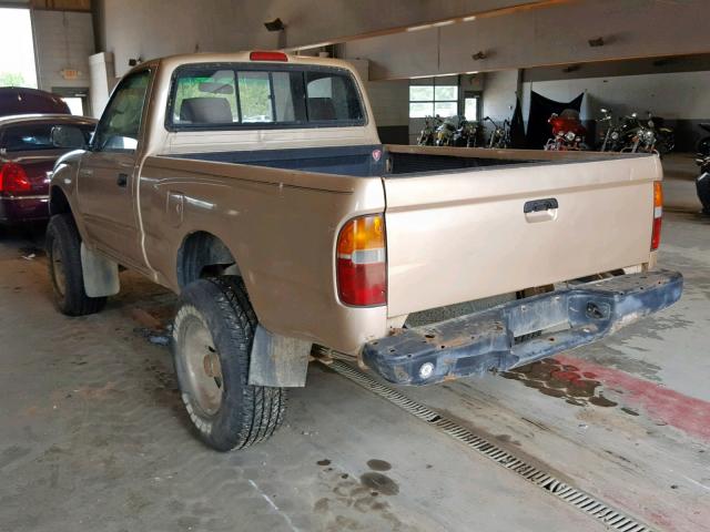 4TAPM62N4VZ227494 - 1997 TOYOTA TACOMA TAN photo 3