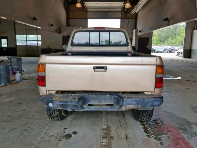 4TAPM62N4VZ227494 - 1997 TOYOTA TACOMA TAN photo 6