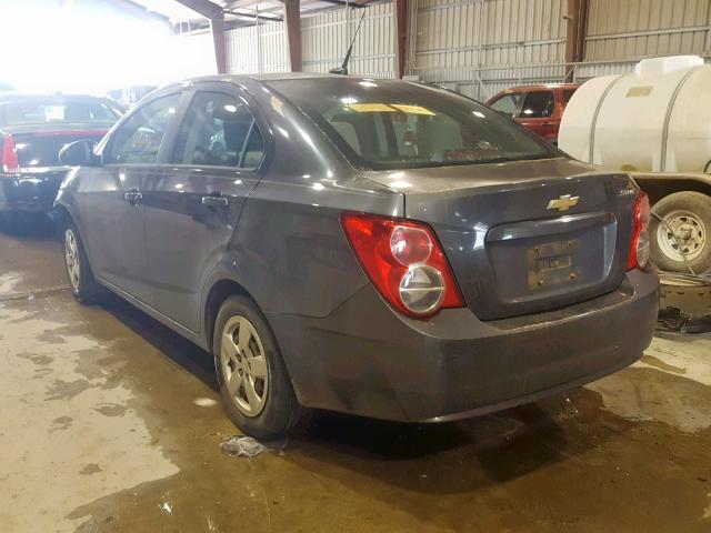 1G1JA5SH4D4225000 - 2013 CHEVROLET SONIC LS BLUE photo 3