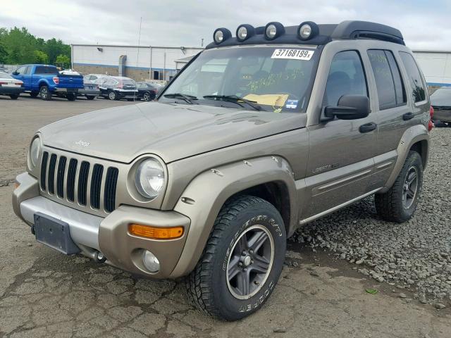 1J4GL38K83W672994 - 2003 JEEP LIBERTY RE BROWN photo 2